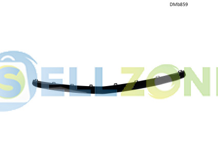 Μαύρα διακοσμητικά μπροστινού προφυλακτήρα Mercedes A-Class W177 (2019–2021) – DMb859